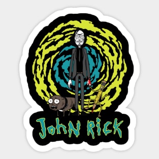 The Only Adventure of John Rick Sticker